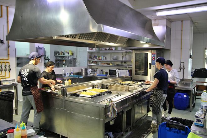Cocina restaurante mateu 